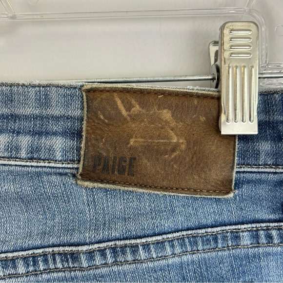 Paige Lennox Distressed Slim Fit Denim Jeans Size 29 - Picture 15 of 15